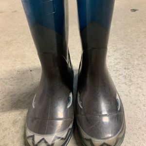 Little Boy’s Shark Rain Boots